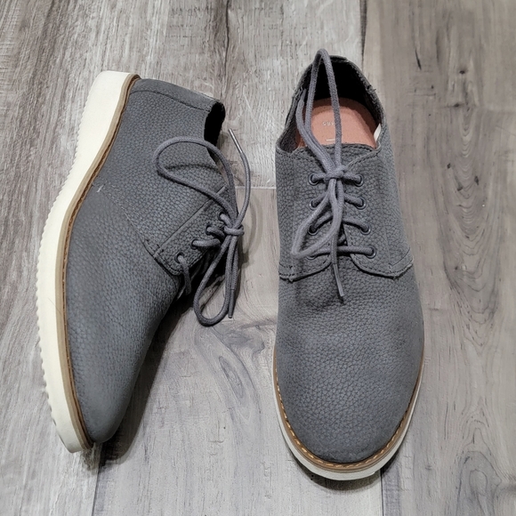 Toms Preston Casual Oxford Mens Shoes - Picture 9 of 10